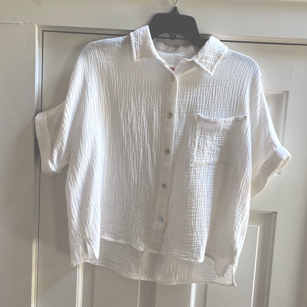 EUC Cotton Crop Top. Size M.